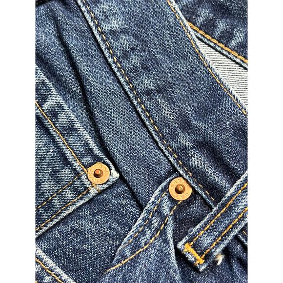 Vintage 90s GAP Original Fit Jeans 40 Actual 38x30 Men’s Blue Denim Made in USA - Picture 11 of 12